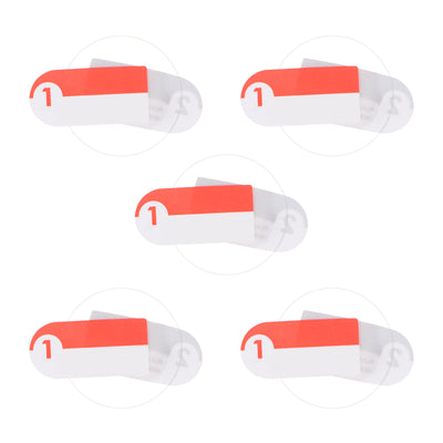 Harfington 24mm Dia 0.22mm Thick Round High Definition Soft PET Watch Screen Protector 5pcs