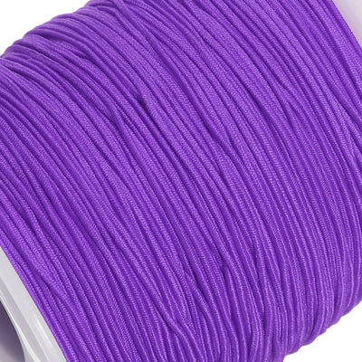 Harfington Elastic Cord Stretchy String 0.8mm 109 Yards Dark Purple for Crafts, Jewelry Making, Bracelets, Necklaces, Beading