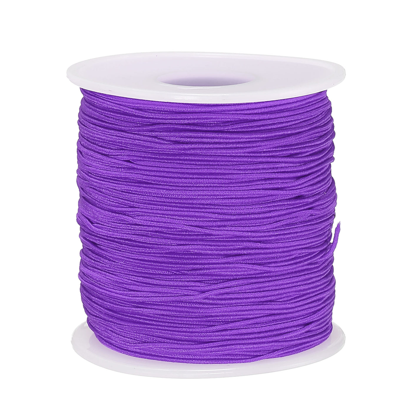 Harfington Elastic Cord Stretchy String 0.8mm 109 Yards Dark Purple for Crafts, Jewelry Making, Bracelets, Necklaces, Beading