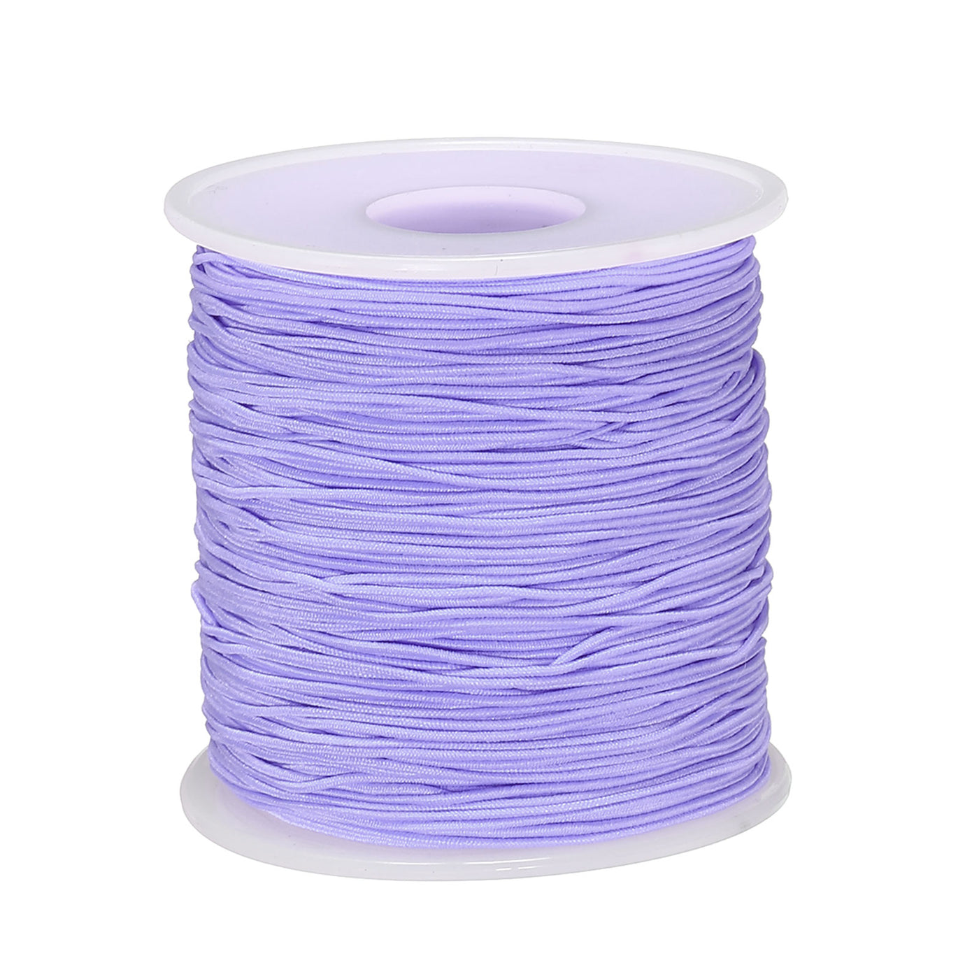Harfington Elastic Cord Stretchy String 0.8mm 109 Yards Light Purple for Crafts, Jewelry Making, Bracelets, Necklaces, Beading