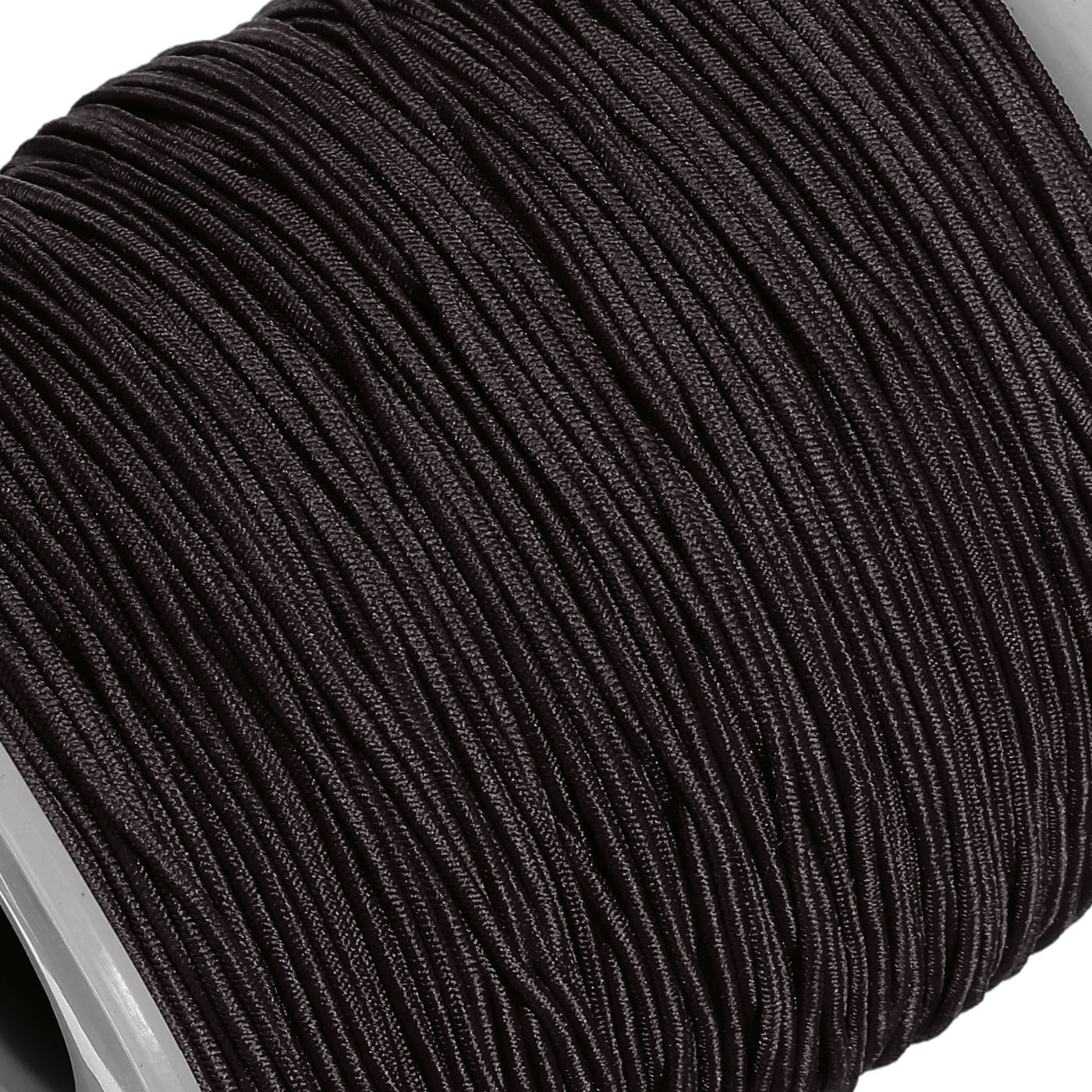 Harfington Elastic Cord Stretchy String 0.8mm 109 Yards Dark Black for Crafts, Jewelry Making, Bracelets, Necklaces, Beading