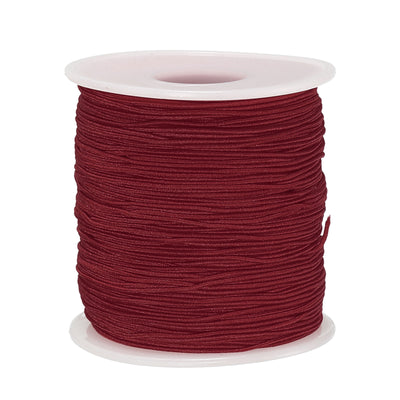 Harfington Elastic Cord Stretchy String 0.8mm 109 Yards Violet for Crafts, Jewelry Making, Bracelets, Necklaces, Beading