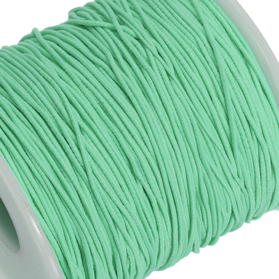 Harfington Elastic Cord Stretchy String 0.8mm 109 Yards Light Green for Crafts, Jewelry Making, Bracelets, Necklaces, Beading