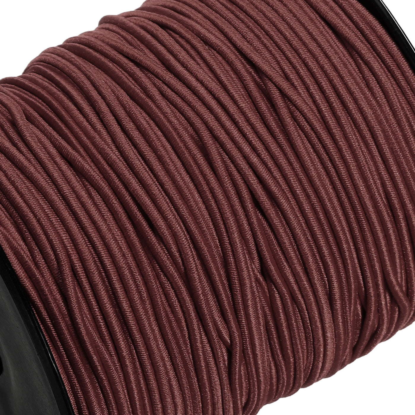 Harfington Elastic Cord Stretchy String 1.5mm 109 Yards Dark Brown for Crafts, Jewelry Making, Bracelets, Necklaces, Beading