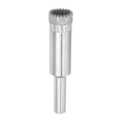 Harfington 11mm Serrated Hollow Core Diamond Drill Bits Hole Saw for Glass Tile Stone