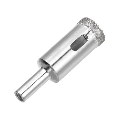 Harfington 15mm Serrated Hollow Core Diamond Drill Bits Hole Saw for Glass Tile Stone
