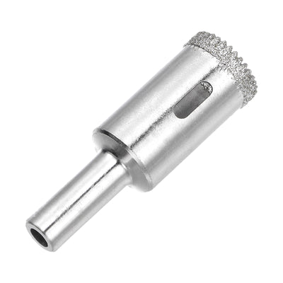 Harfington 16mm Serrated Hollow Core Diamond Drill Bits Hole Saw for Glass Tile Stone