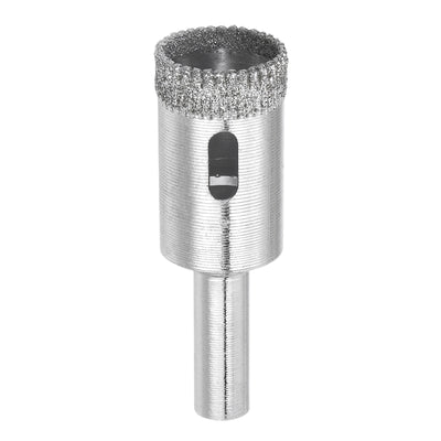 Harfington 18mm Serrated Hollow Core Diamond Drill Bits Hole Saw for Glass Tile Stone