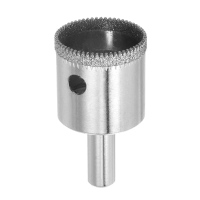 Harfington 30mm Serrated Hollow Core Diamond Drill Bits Hole Saw for Glass Tile Stone