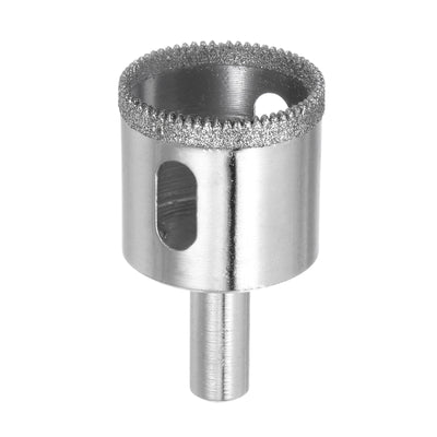 Harfington 32mm Serrated Hollow Core Diamond Drill Bits Hole Saw for Glass Tile Stone