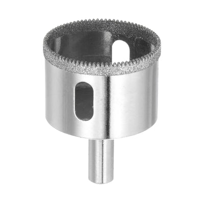 Harfington 42mm Serrated Hollow Core Diamond Drill Bits Hole Saw for Glass Tile Stone