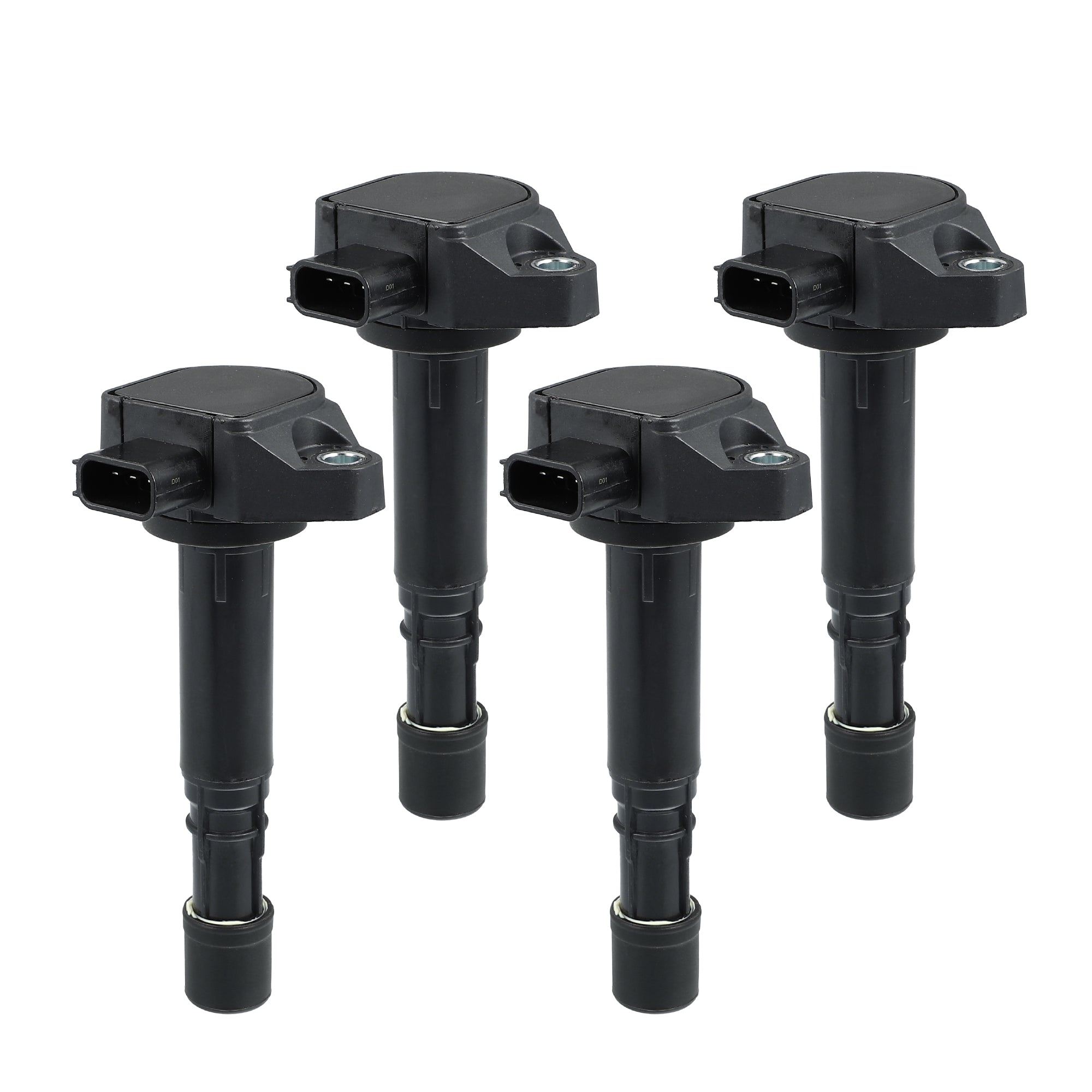 4pcs Ignition Coil for Honda Civic L4 1.7L 2001-2005 for Honda Pilot 3 ...
