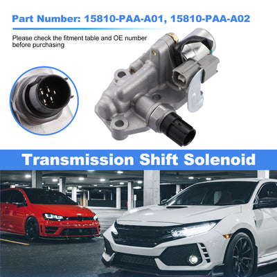 Harfington 15810-PAA-A01 15810-PAA-A02 Transmission Shift Solenoid for Honda Accord 1998-2002 for Honda Odyssey 1998