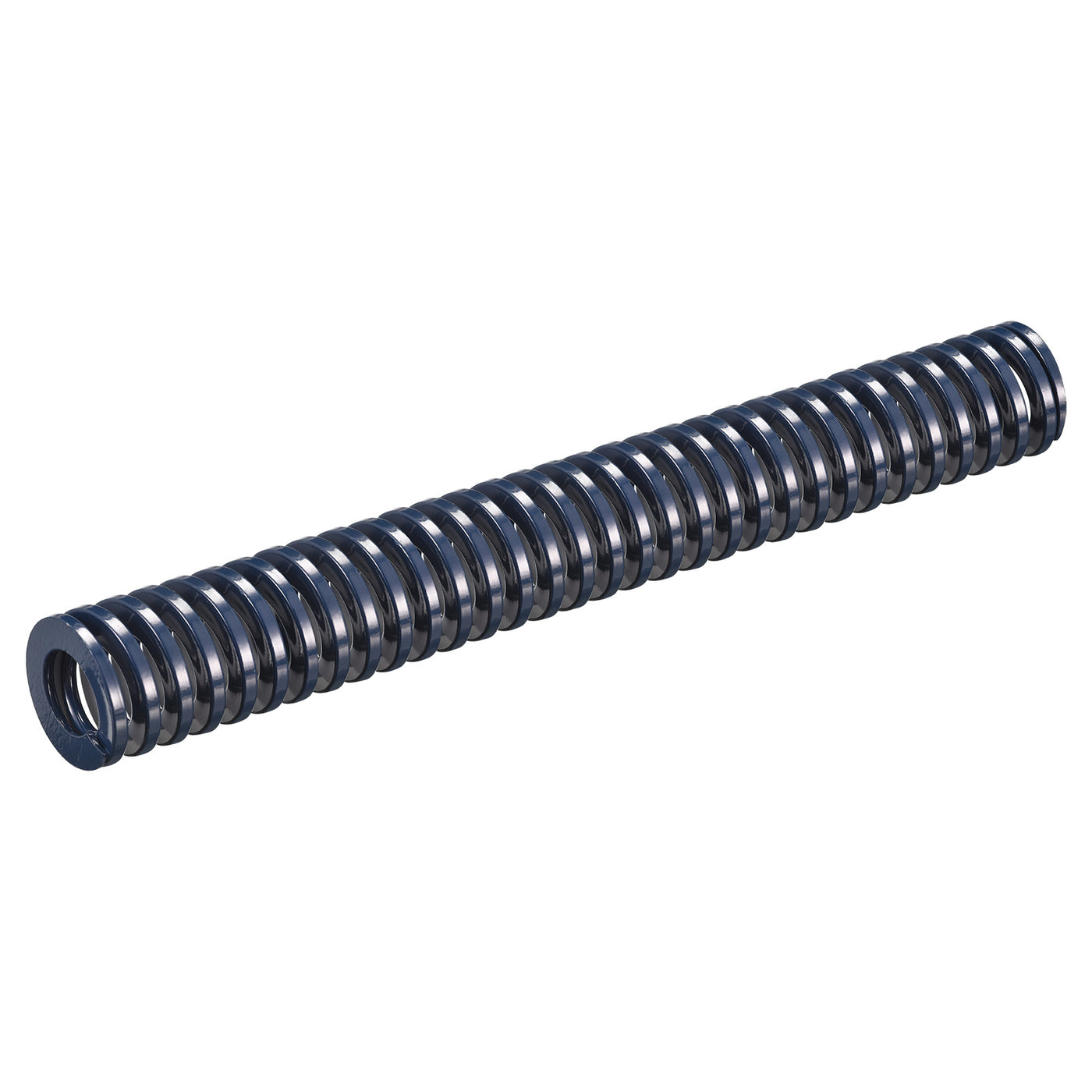 uxcell Uxcell Die Spring, 1pcs 27mm OD 200mm Long Spiral Stamping Light Load Compression, Blue