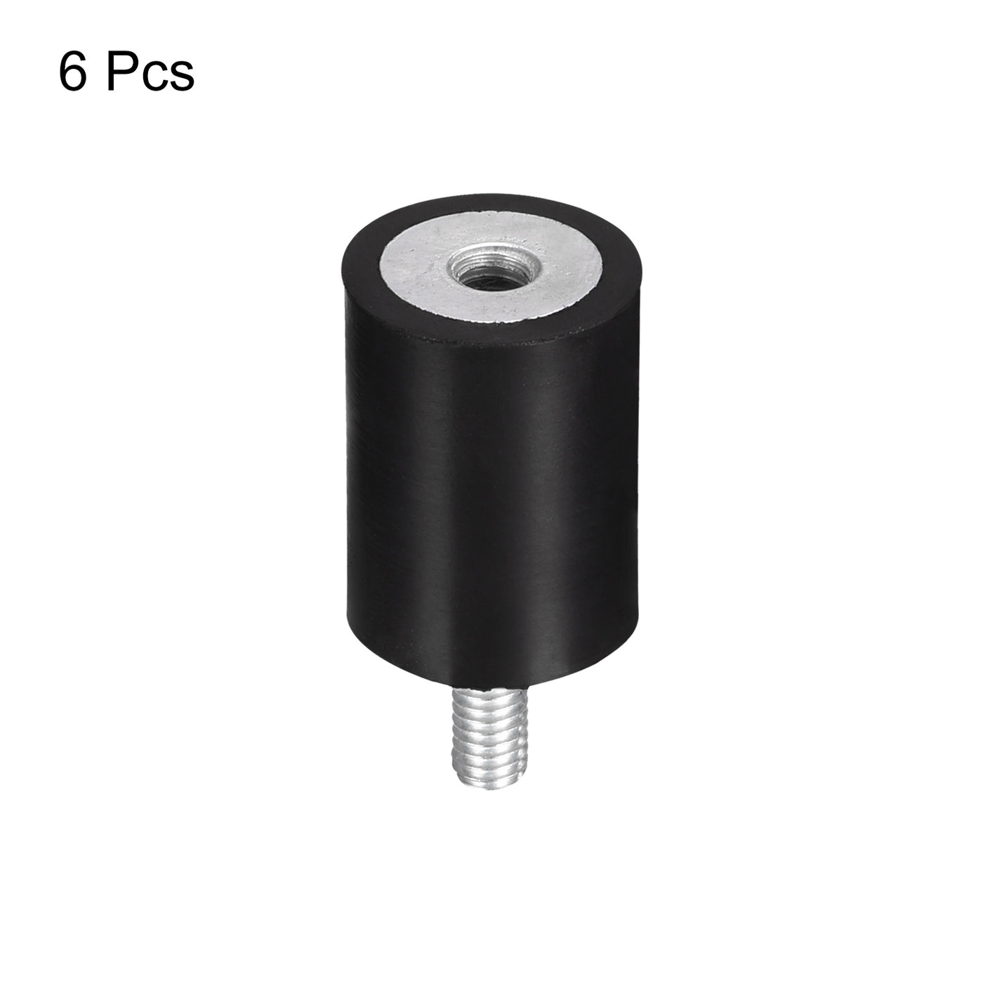 Uxcell Rubber Mount 6pcs M4 Male/Female Vibration Isolator Shock ...