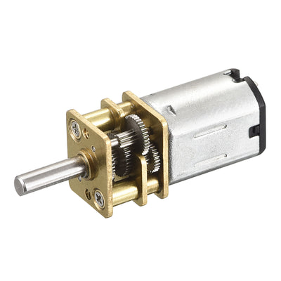 Harfington Micro Speed Reduction Gear Motor, DC 3V 35RPM with Full Metal Gearbox