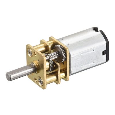 Harfington Micro Speed Reduction Gear Motor, DC 3V 700RPM with Full Metal Gearbox
