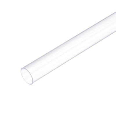 Harfington Uxcell 1Pcs PVC Rigid Round Tubing, 35/64"(14mm) ID x 5/8"(16mm) OD, for Aquariums