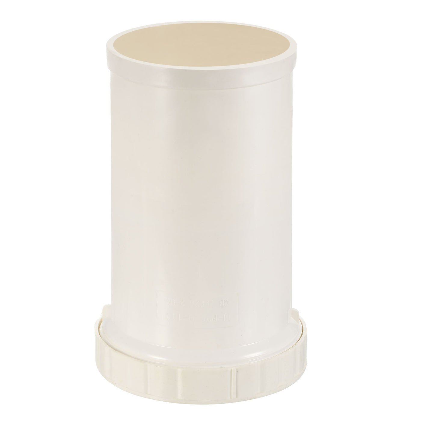 Harfington 110mm ID Pipe Fitting Coupling Adapter, PVC Heightening Extension Union Connection for Home Industrial, White