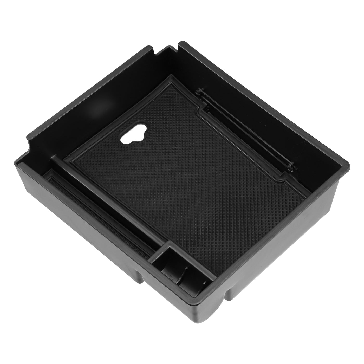 X AUTOHAUX Car Auto Center Console Organizer Tray Storage Box Accessories for Hyundai Tucson NX4 2021-2022 Interior Armrest Box Insert Tray Container Black