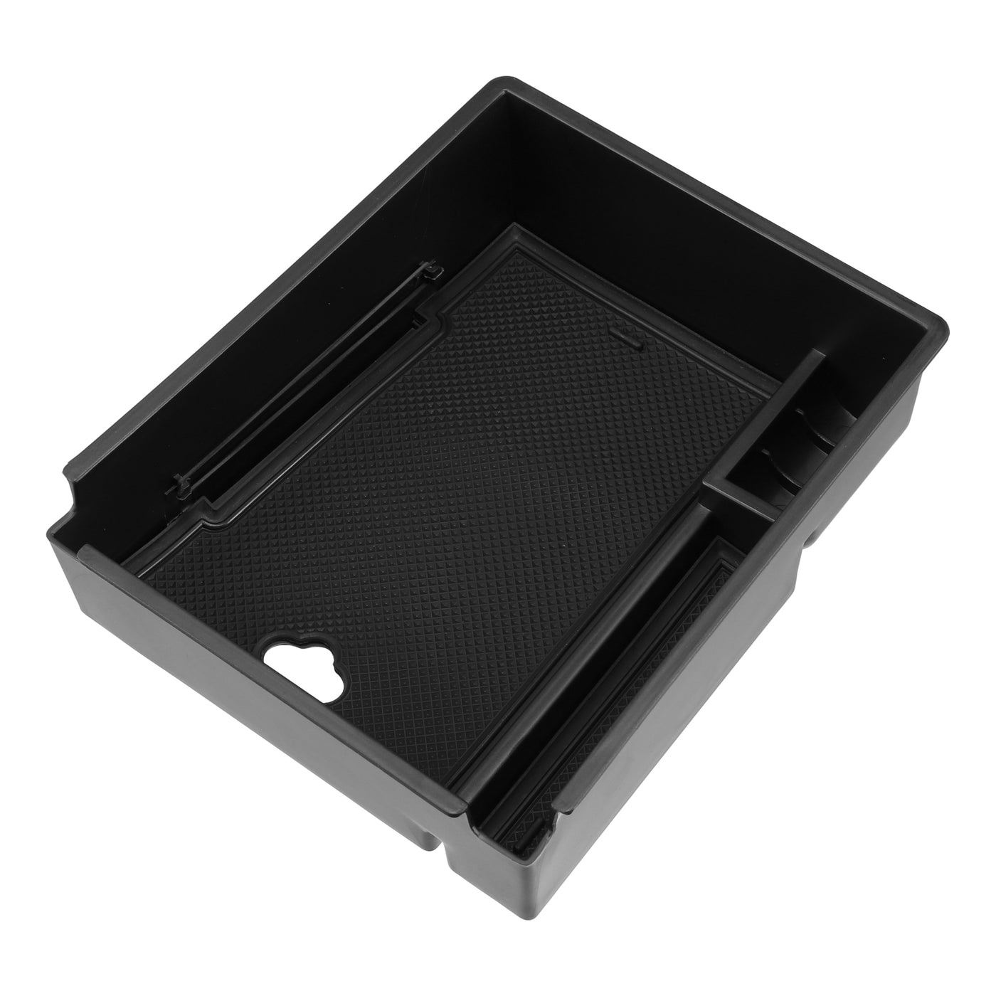 X AUTOHAUX Car Auto Center Console Organizer Tray Storage Box Accessories for Hyundai Tucson NX4 2021-2022 Interior Armrest Box Insert Tray Container Black