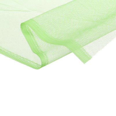 Harfington 62.4" Mesh Fabric Stretchy for Netting Bag,Backpack Pocket,Light Green 6.56ft