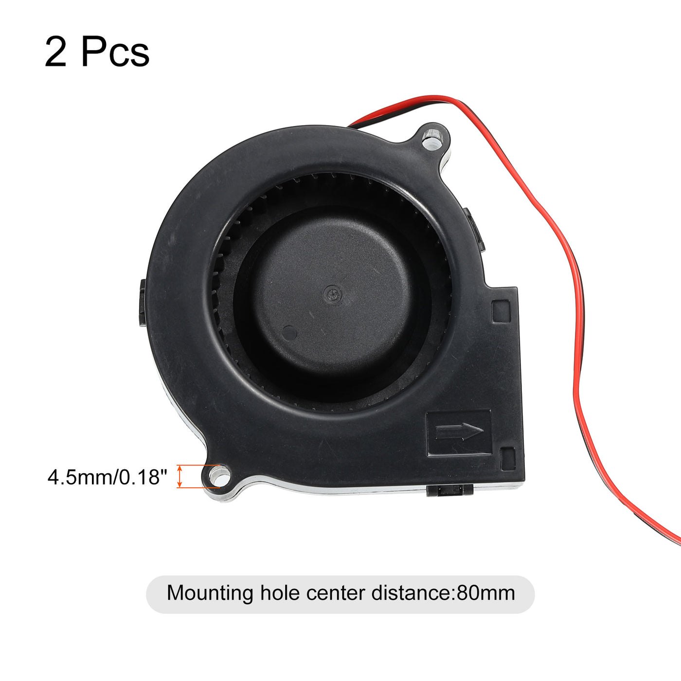 DC Brushless Fan Cooling Blower Fan Cooler 7530 75x75x30mm DC12V 0.2A ...