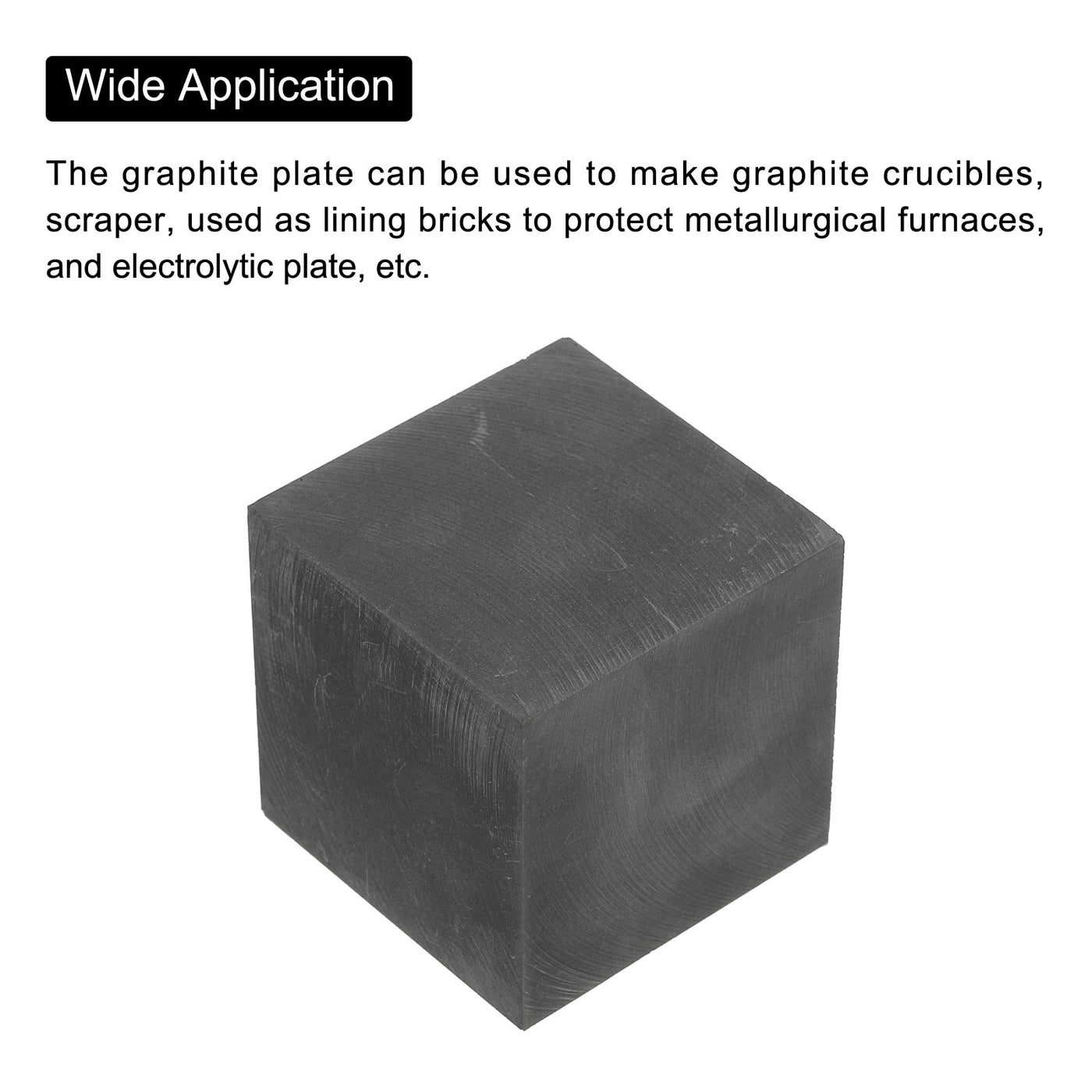 Graphite Block Lab Graphite Block Ingot Rectangle Graphite Electrode Plate Board ...