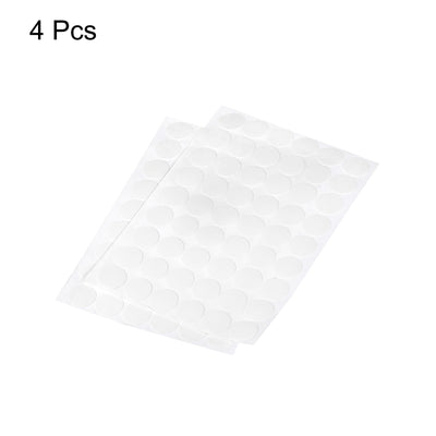 Harfington Uxcell Screw Hole Cover Stickers, 21mm Dia PVC Self Adhesive Covers Caps for Wood Furniture Cabinet Shelf Wardrobe, White 4 Sheet/216pcs