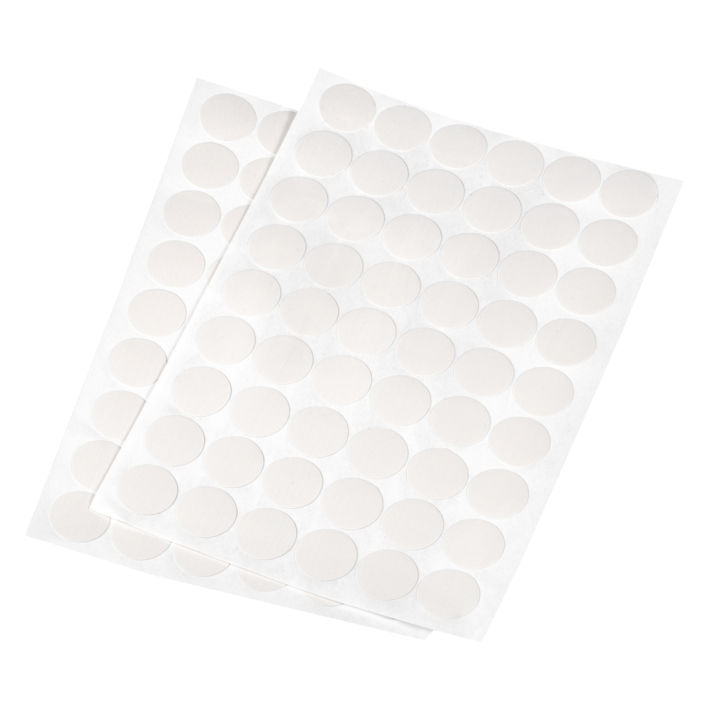 uxcell Uxcell Screw Hole Cover Stickers, 21mm Dia PVC Self Adhesive Covers Caps for Wood Furniture Cabinet Shelf Wardrobe, White Line 4 Sheet/216pcs