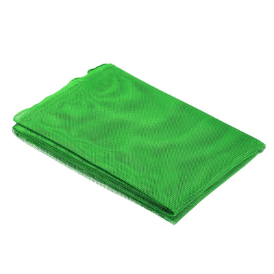 Harfington 47" Mesh Fabric Slightly Stretchy for Backpack Pocket, Light Green 1 Yard