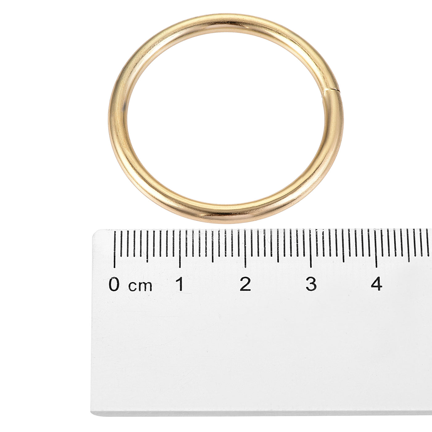 Harfington Metal O Rings, Multi-Purpose Non-Welded O-Ring Buckle, for Craft Belt Purse Handbag Bag Making Hardware