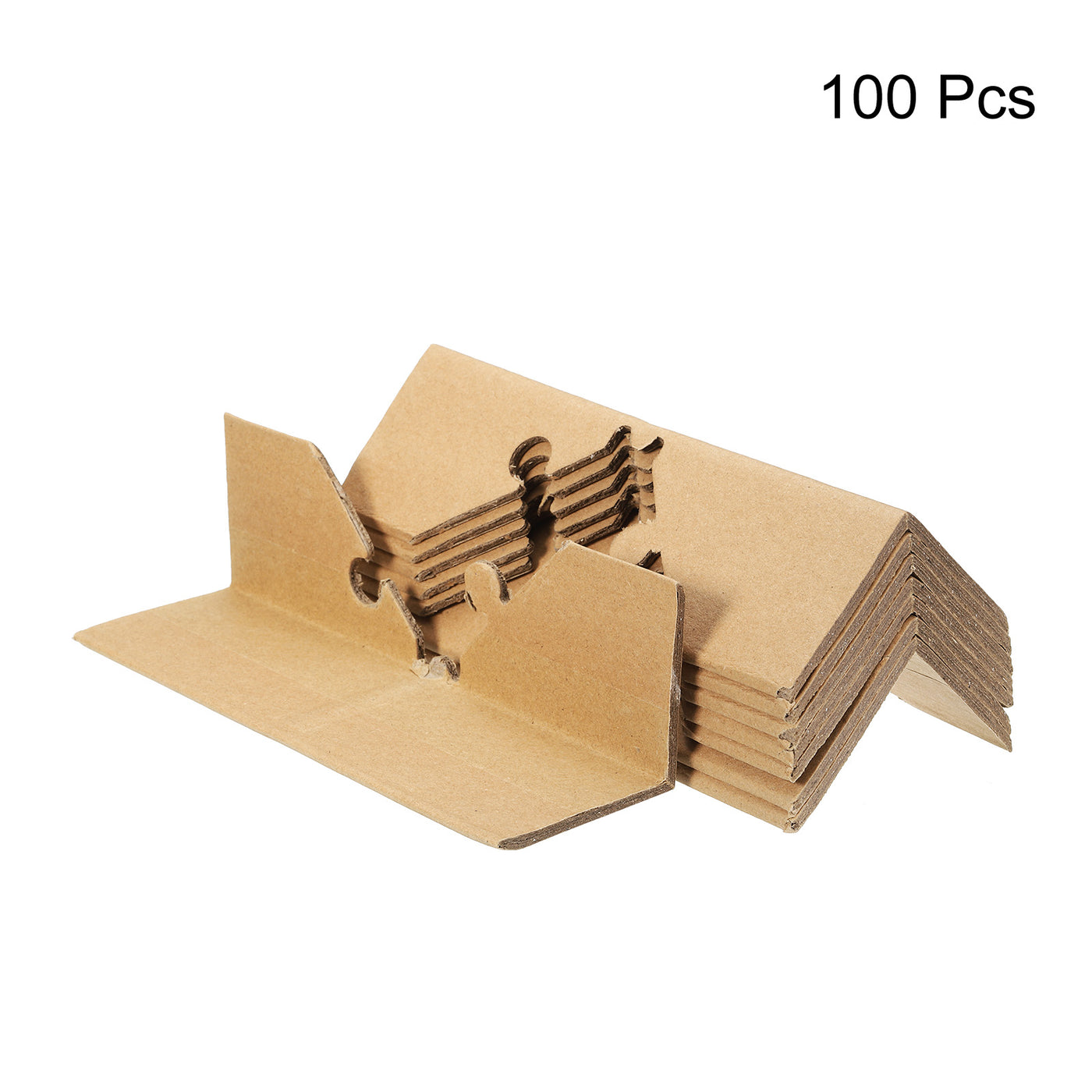 Harfington Adjustable Cardboard Corner Protector Package Frame 100x60mm Thick 4mm 100pcs