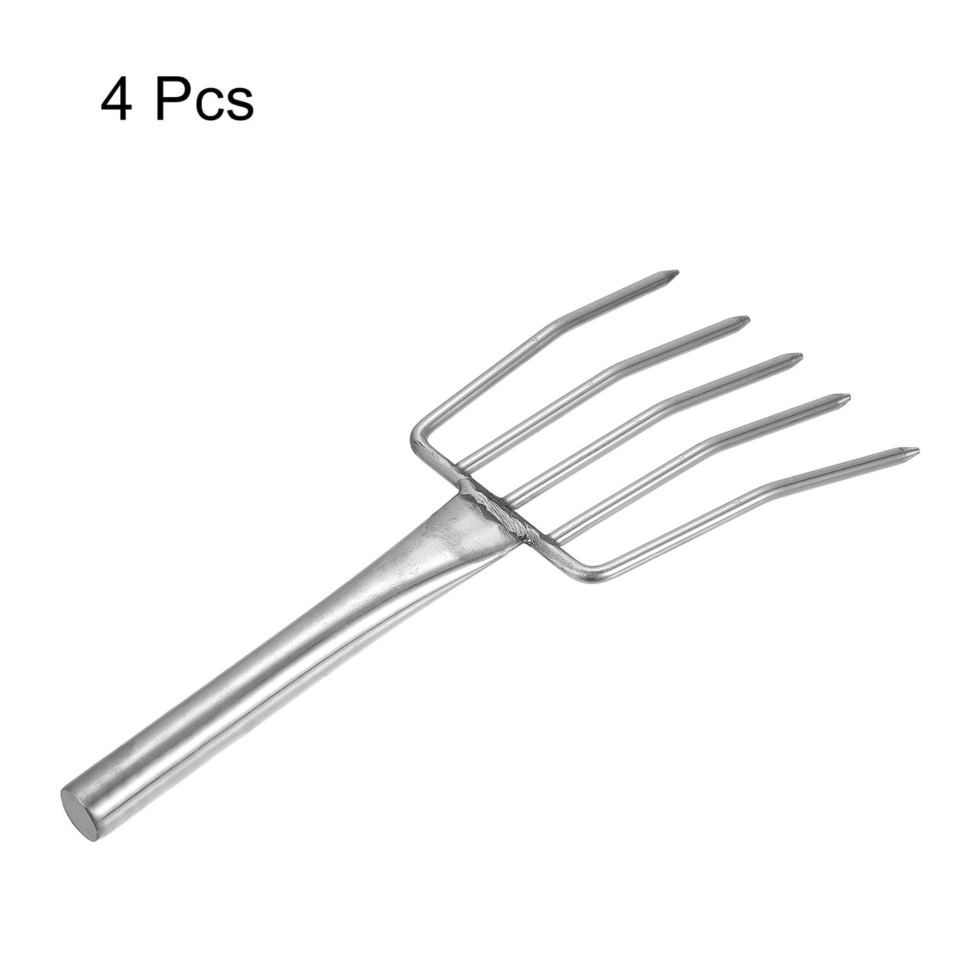 uxcell Uxcell Stainless Steel Turkey Forks, Five Claws Meat Fork Barbecue Roast Accessories for Thanksgiving Charcoal BBQ Grilling