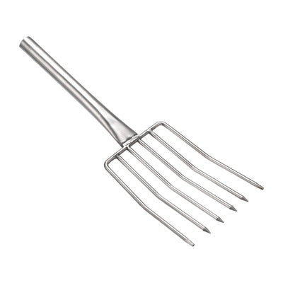Harfington Uxcell Stainless Steel Turkey Forks, Five Claws Meat Fork Barbecue Roast Accessories for Thanksgiving Charcoal Barbecue Grilling