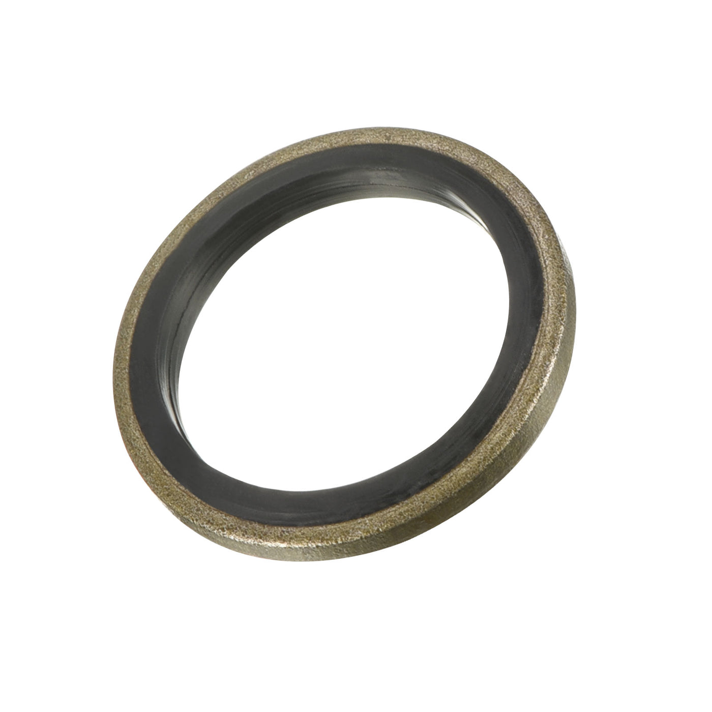 Harfington Bonded Sealing Washers M16 21.54x16x2mm Carbon Steel Nitrile Rubber Gasket, Pack of 10