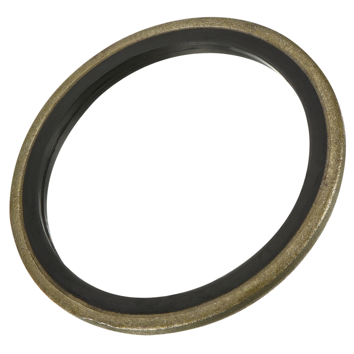 Harfington Bonded Sealing Washers M30 37.4x30x2mm Carbon Steel Nitrile Rubber Gasket, Pack of 10