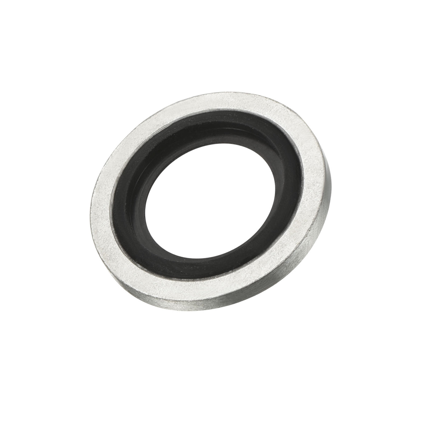 Harfington Bonded Sealing Washers G1/4 20.57x13.8x2mm Carbon Steel Nitrile Rubber Gasket, Pack of 5