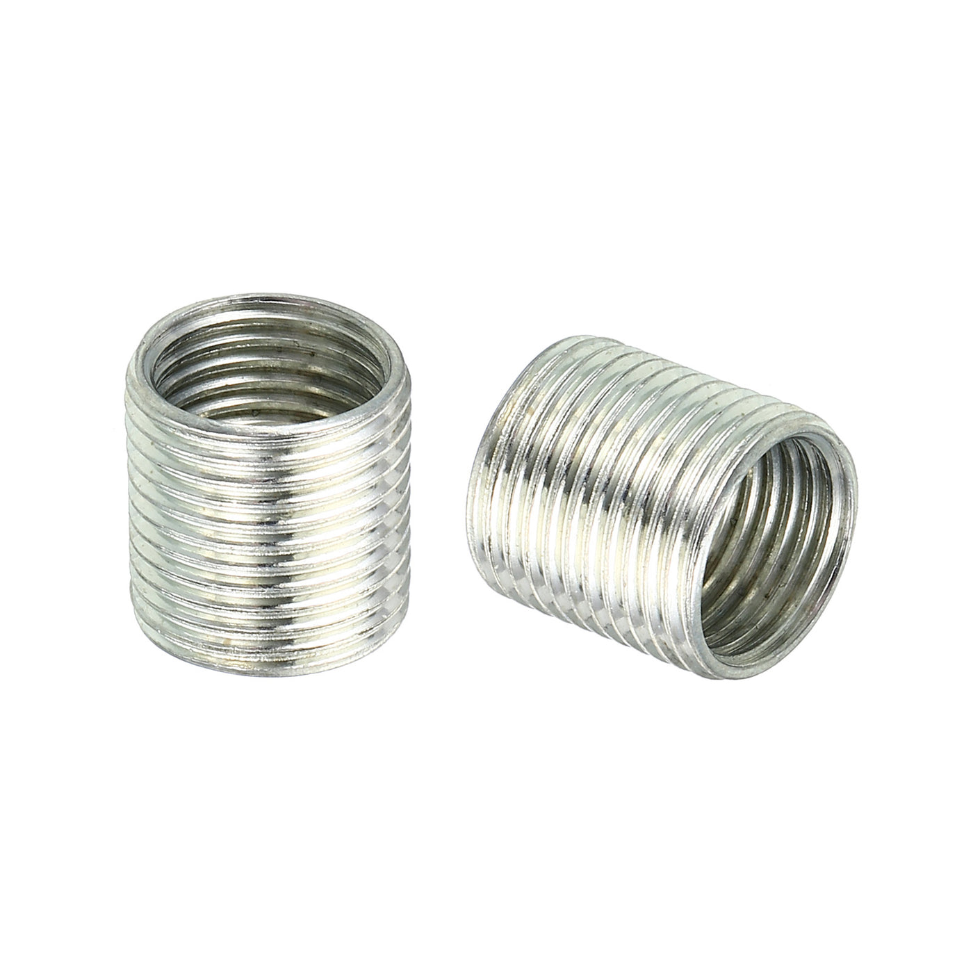 Harfington M12 to M10 Thread Adapters Sleeve Reducing Nut, 15 Pack 12mm Screw Conversion Nut Threaded Tube Coupler Connector Pipe Fitting