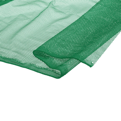 Harfington 59" Mesh Fabric Slightly Stretchy for Backpack Pocket, Dark Green 1 Yard