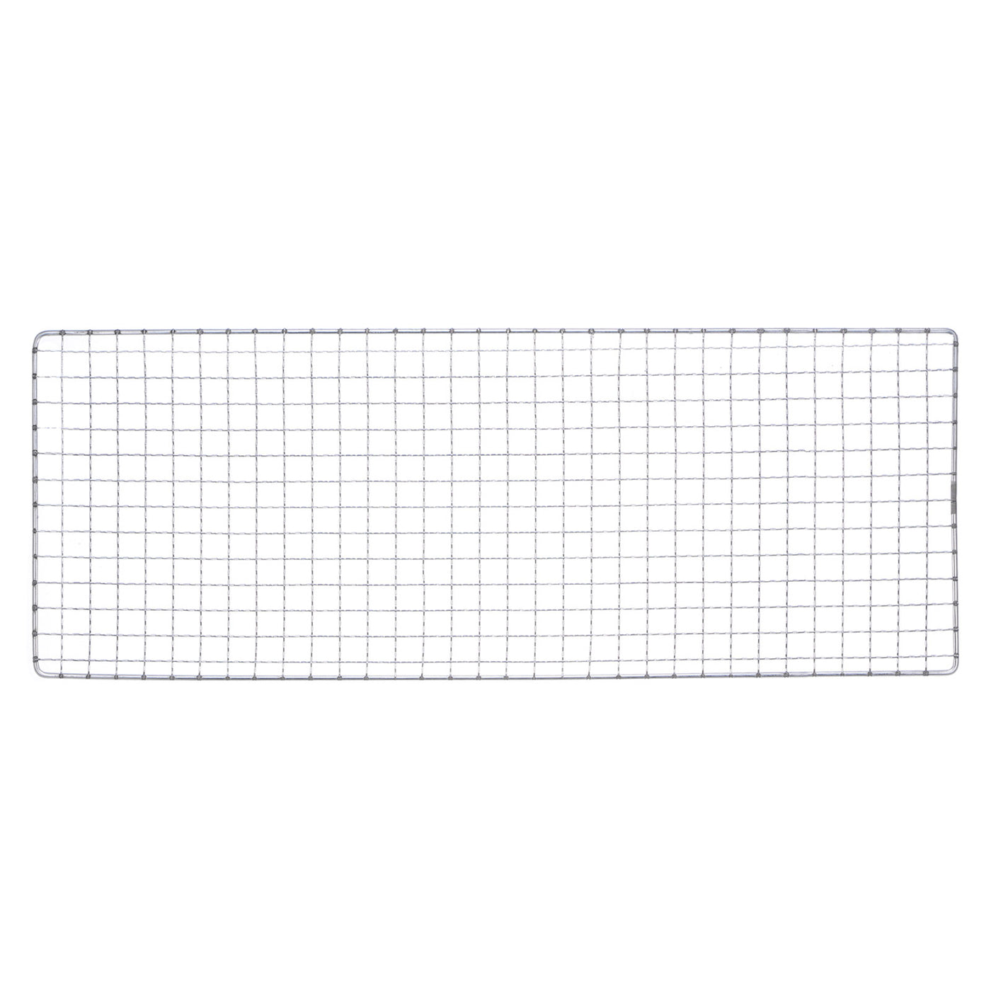 Harfington Square BBQ Grill Net 19x50cm Electroplated Stainless Steel Barbecue Mesh Mat