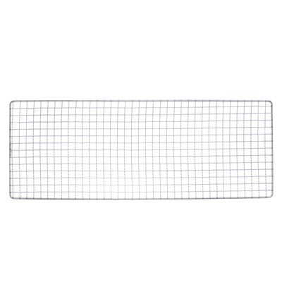 Harfington Square BBQ Grill Net 19x50cm Stainless Steel Barbecue Mesh Mat