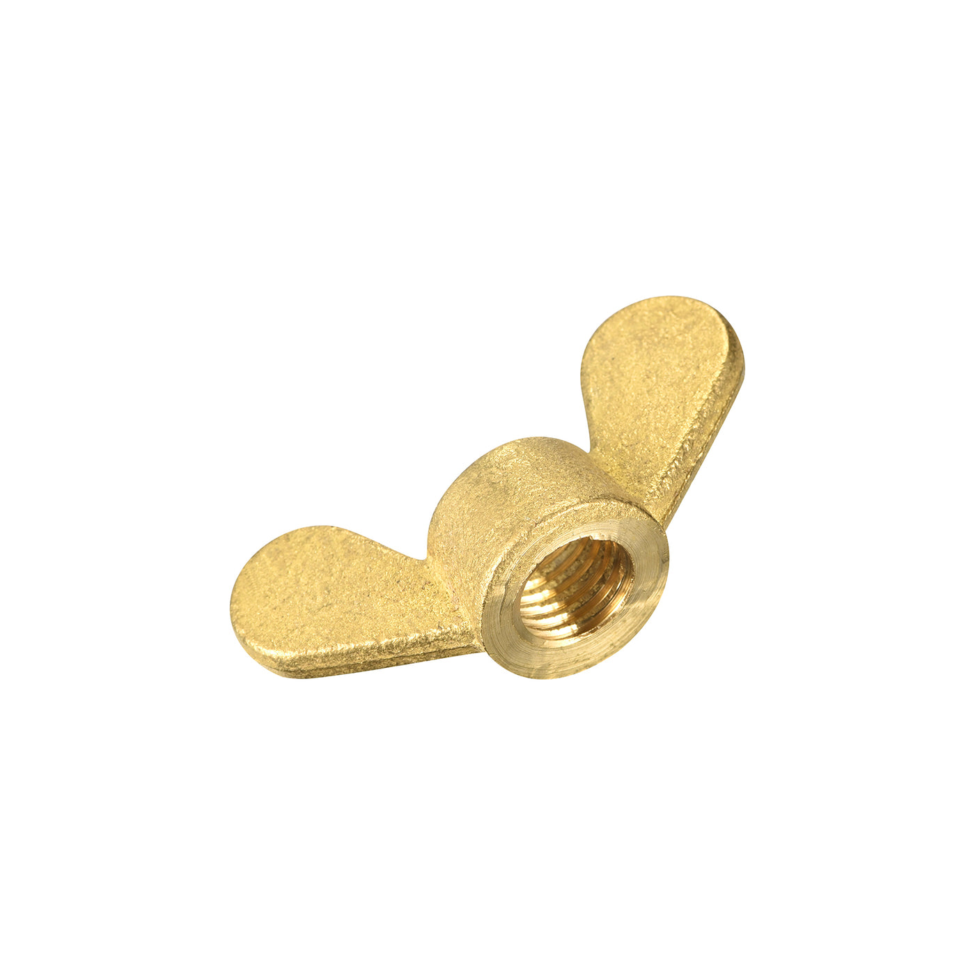 uxcell Uxcell Brass Wing Nuts, M12 Butterfly Nut Hand Twist Tighten Fasteners for Furniture, Machinery, Electronic Equipment