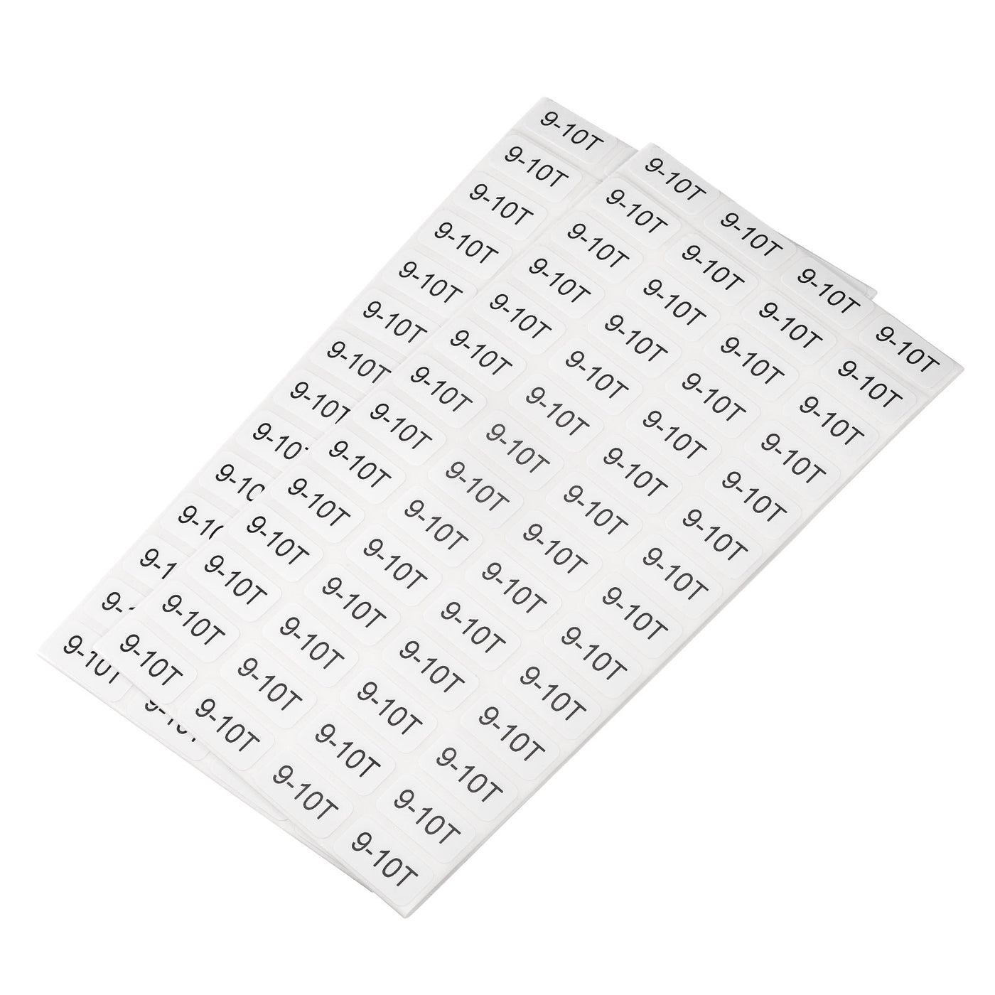 Harfington 9-10T Clothes Size Sticker Label Clothing Coding 9 to 10 Year Old Clothing Size Labels for Retail Apparel, 2 Sheet