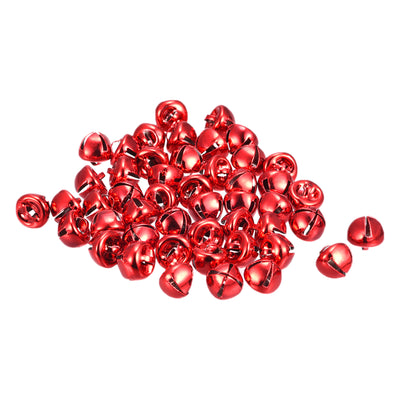 Harfington Uxcell Jingle Bells, 10mm 24pcs Small Bells for Crafts DIY Christmas, Red