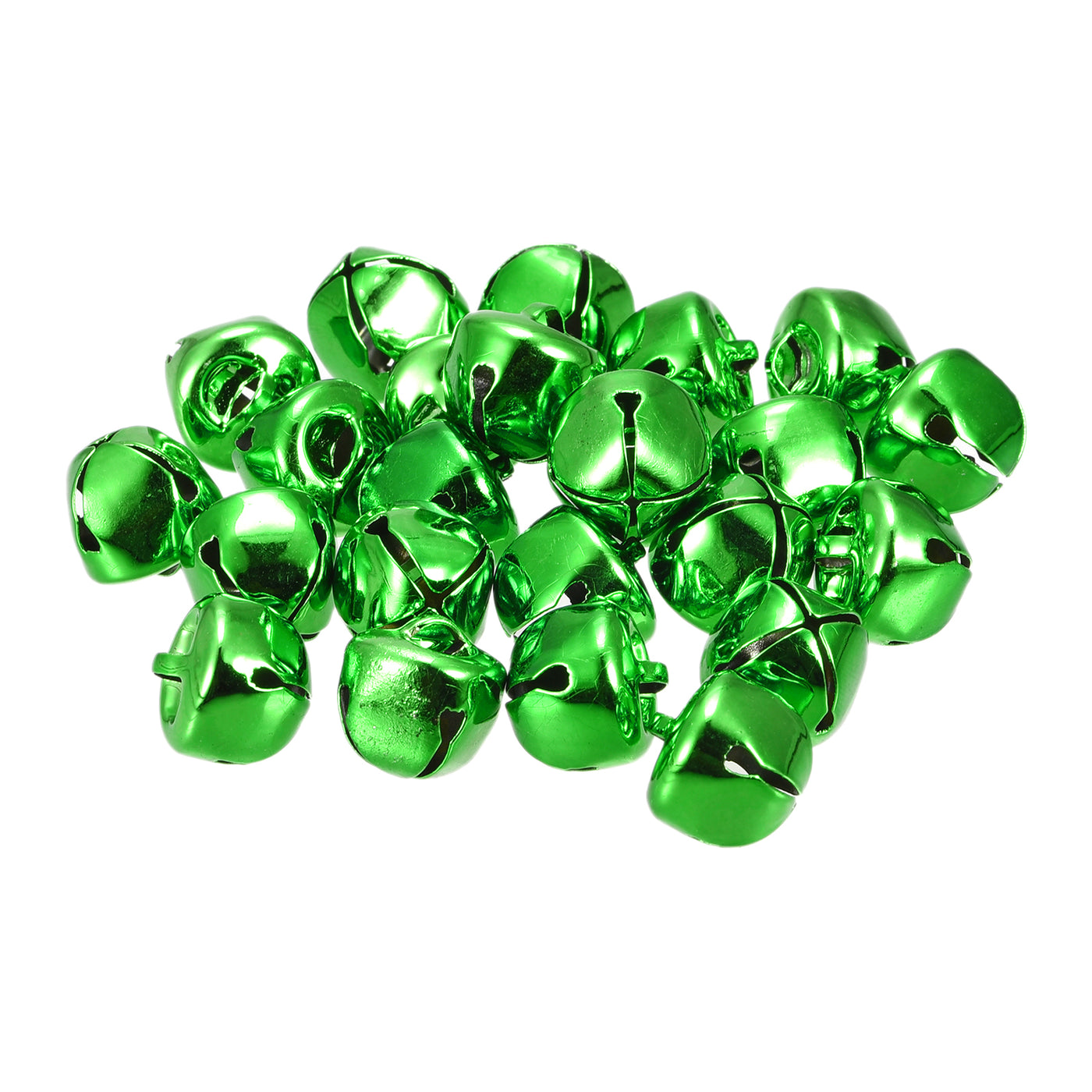 uxcell Uxcell Jingle Bells, 12mm 48pcs Small Bells for Crafts DIY Christmas, Green