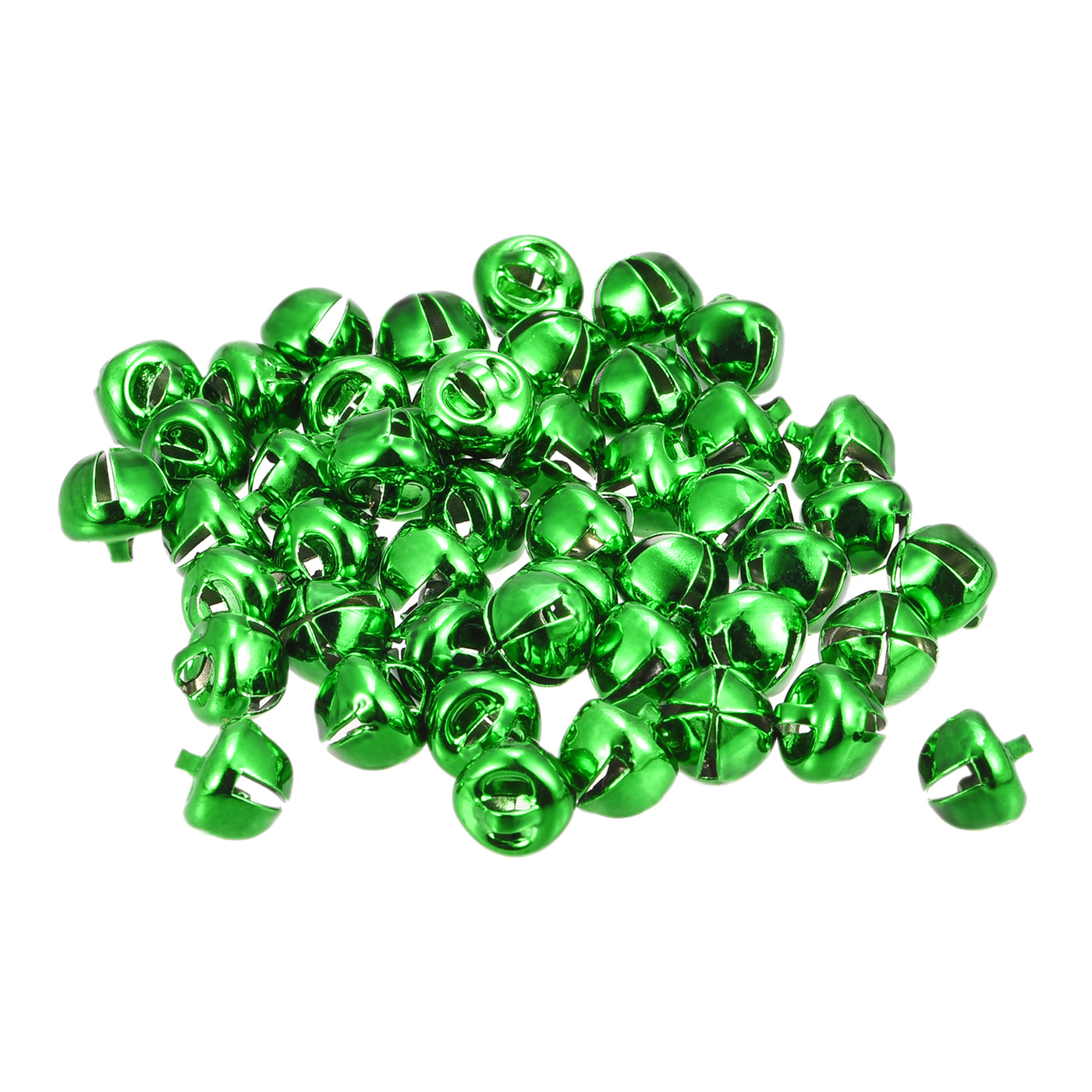 uxcell Uxcell Jingle Bells, 8mm 24pcs Small Bells for Crafts DIY Christmas, Green