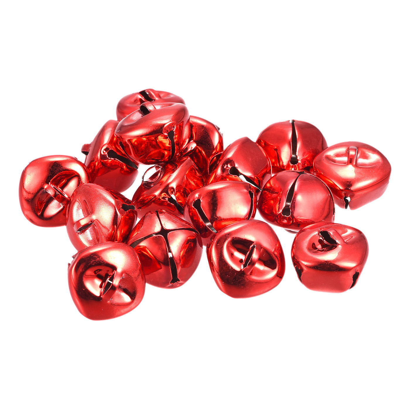 uxcell Uxcell Jingle Bells, 25mm 80pcs Small Bells for Crafts DIY Christmas, Red