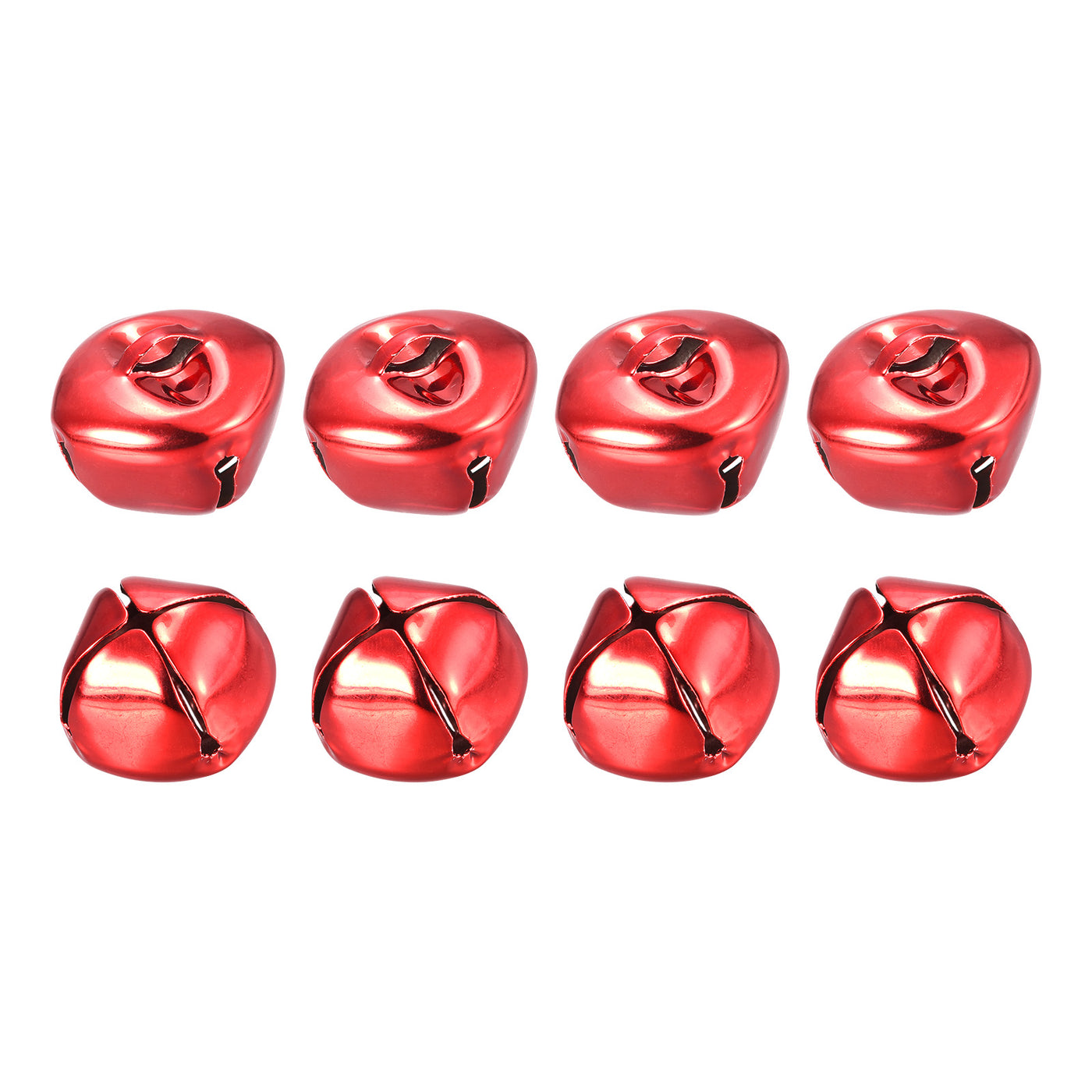 uxcell Uxcell Jingle Bells, 25mm 8pcs Small Bells for Crafts DIY Christmas, Red