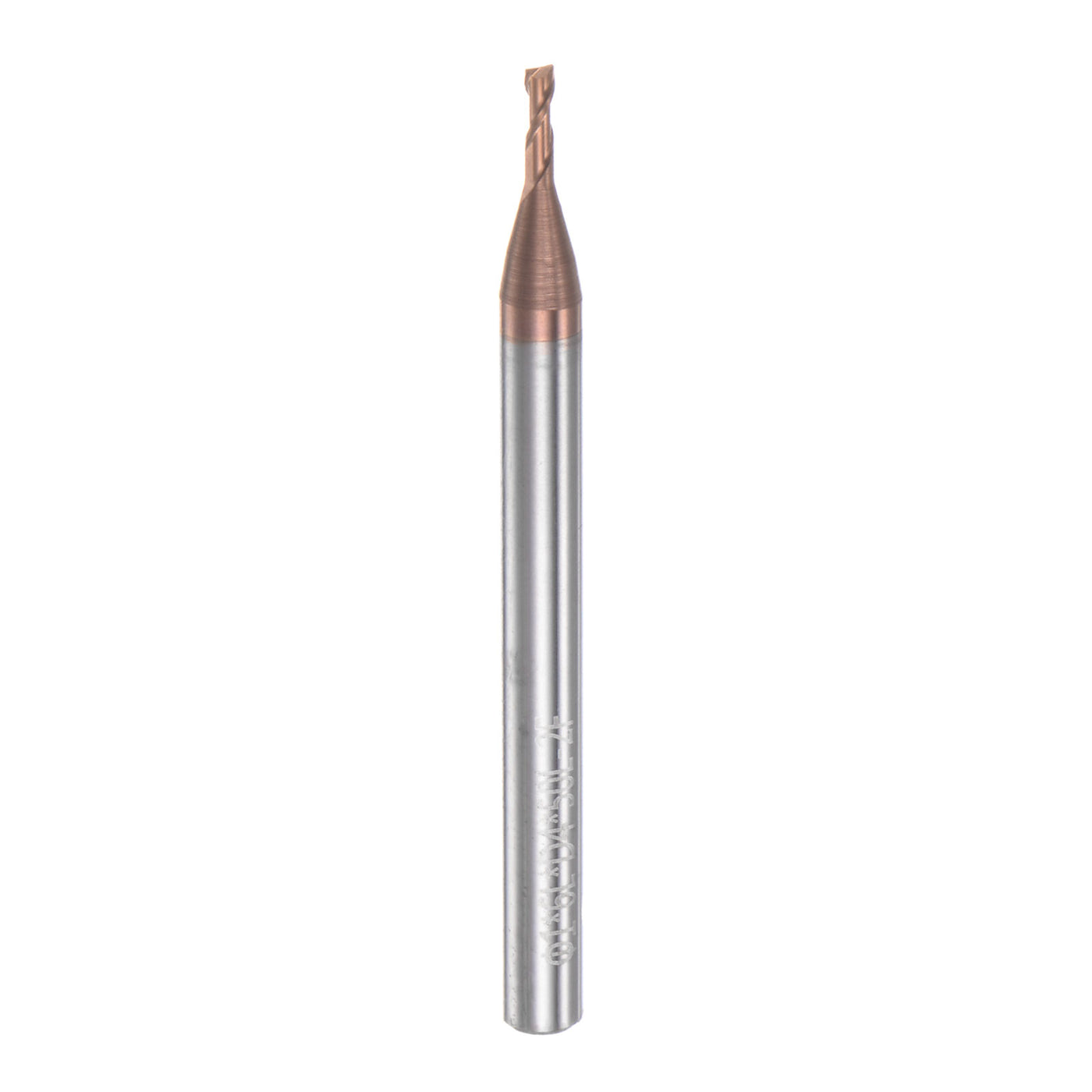 Harfington 4mm Shank 1.5mm x 6mm Titanium Coated Solid Carbide 2 Flutes Square End Mill